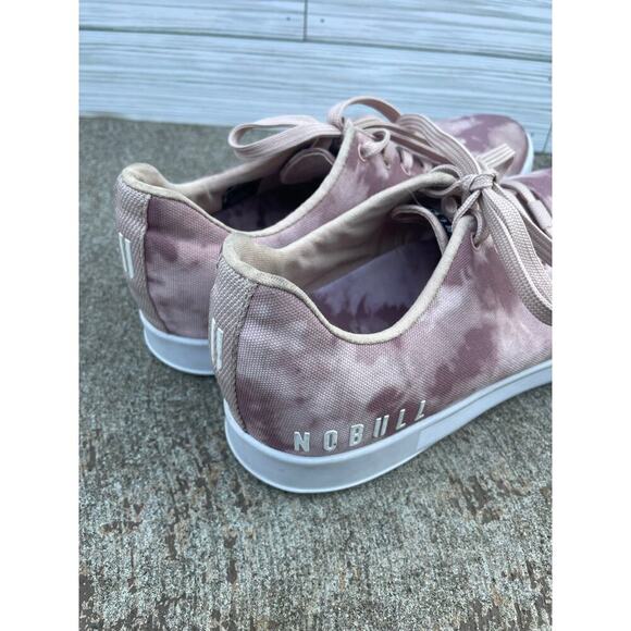 Women's NOBULL Dusty Rose Tie Dye Canvas Trainer Cross Trainer Women's Size 9.5 - Picture 4 of 10